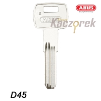 Abus 028 - klucz surowy - do wkładek D45
